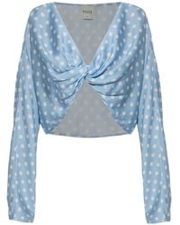 Posse - Polka-Dot Blouse - Lyst