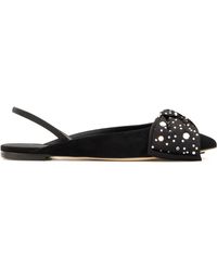 Giuseppe Zanotti - Johanna Bow Detail Ballerina Shoes - Lyst