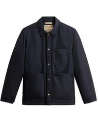 Woolrich - Button-Fastening Patch-Pocket Jacket - Lyst