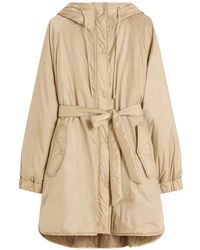 Weekend by Maxmara - Reversible Hooded Coat - Lyst