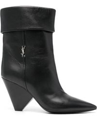 Saint Laurent - Botas Niki con tacón de 95 mm - Lyst