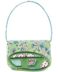 DIESEL - 1Dr-Iconic Shoulder Bag With Floral Print - Lyst