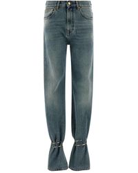 DARKPARK - Marion Hoop-Detail Cotton Jeans - Lyst