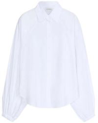 Closed - Blouse En Popeline À Manches Raglan - Lyst