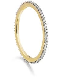Monica Vinader - Skinny Eternity Diamond Ring - Lyst