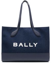 Bally - Keep On Twill Tote Bag - Lyst