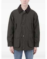 Nanamica - Hooded Corduroy-Collar Jacket - Lyst