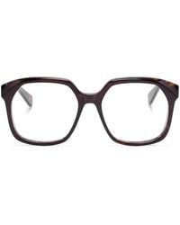 Chloé - Brille Mit Eckigem Gestell - Lyst