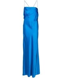 Michelle Mason - Bias-Cut Silk Gown - Lyst