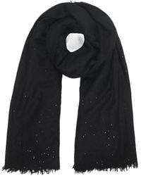 Faliero Sarti - Sciarpa Con Frange E Paillettes - Lyst