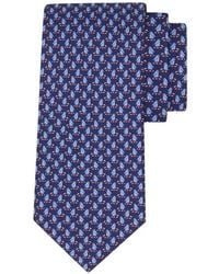 Ferragamo - Penguin Print Silk Tie - Lyst