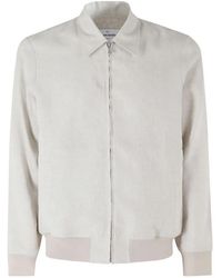 Gran Sasso - Zip-Up Ribbed-Trim Jacket - Lyst