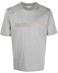Jacob Cohen - T-Shirt mit Logo-Print - Lyst