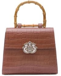 Isla - Leather Tote Bag - Lyst
