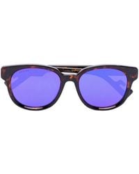 Gucci - Mountain Injection Square-Frame Sunglasses - Lyst