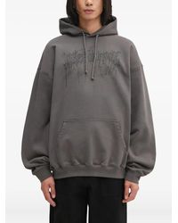 Vetements - Graphic-print Long-sleeve Hoodie - Lyst
