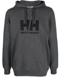 Helly Hansen - Logo-print Organic-cotton Hoodie - Lyst