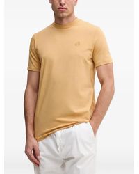 KARL LAGERFELD - Logo-Embroidered Crew-Neck T-Shirt - Lyst