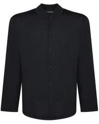 Emporio Armani - Wool Shirt - Lyst