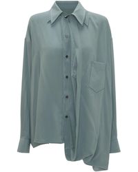 Victoria Beckham - Long-sleeve Double-layered Shirt - Lyst