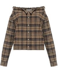 R13 - Chemise À Carreaux - Lyst