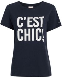 Cinq À Sept - C'est Chic Cotton T-shirt - Lyst