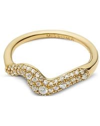 Missoma - Molten Snow Ring Mit Zirkonia - Lyst