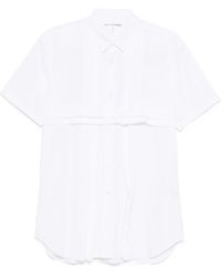 Comme des Garçons - Short-Sleeve Cotton Shirt - Lyst