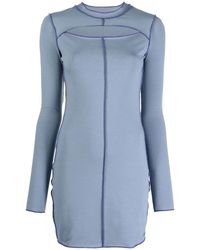 DIESEL - Cut-Out Detail Mini Dress - Lyst