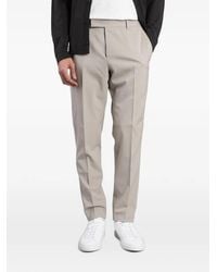 PT Torino - Pressed-Crease Tailored Trousers - Lyst