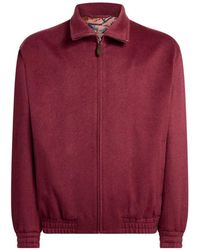 Etro - Zip-Up Stand-Up Collar Jacket - Lyst