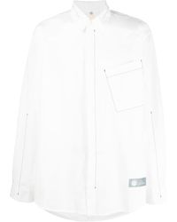 OAMC - Camisa de manga larga con bolsillo asimétrico - Lyst