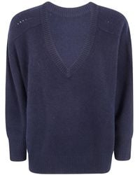 Kujten - Divee V-Neck Cashmere Sweater - Lyst