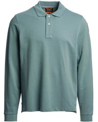 Parajumpers - Long-Sleeve Cotton Polo Shirt - Lyst
