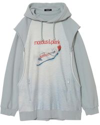 Undercover - Sudadera con capucha y diseño de capas - Lyst