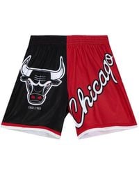 Mitchell & Ness - Nba Chicago Bulls Big Face 5.0 Shorts - Lyst