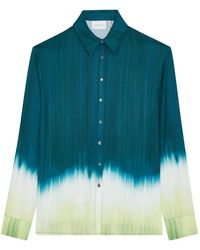 Significant Other - Vilte Blouse Met Kleurverloop - Lyst