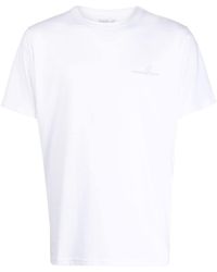 agnès b. - Logo-print Cotton T-shirt - Lyst