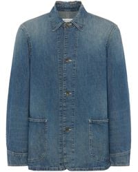 Maison Margiela - Denim Caban Jacket - Lyst