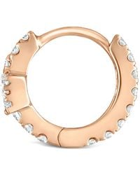 Maria Tash - 18k Rose Gold Diamond Star Eternity Earring - Lyst