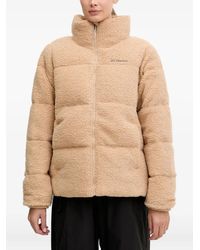 Columbia - Embroidered-Logo Padded Jacket - Lyst
