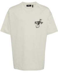 FIVE CM - Graphic-Print Cotton T-Shirt - Lyst