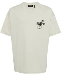 FIVE CM - Graphic-Print Cotton T-Shirt - Lyst