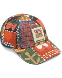 Bimba Y Lola - Travellers Baseballkappe im Patchwork-Look - Lyst
