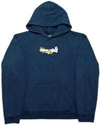 DENIM TEARS - Embroidered Floral Logo Hoodie - Lyst