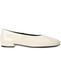 Stuart Weitzman - Lenny Patent Leather Ballet Flats - Lyst
