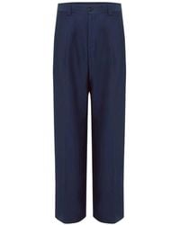 Laneus - Buttoned-Flap-Pocket Trousers - Lyst