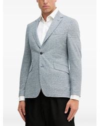 Hackett - Blazer Met Gekerfde Revers - Lyst