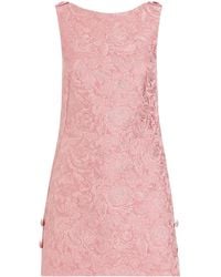 Dolce & Gabbana - Dna Brocade Mini Dress - Lyst
