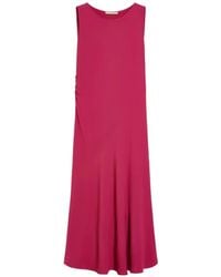 Pennyblack - Robe Longue Sans Manches À Fronces - Lyst